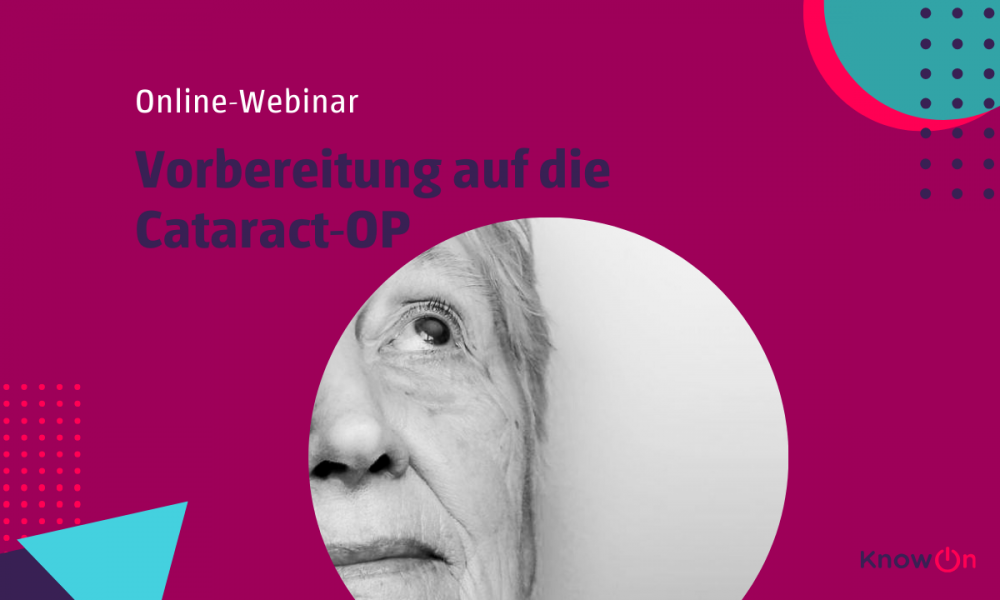 Praxiswissen Cataract: Webinar zur Vorbereitung auf die Cataract-OP für MFAs!